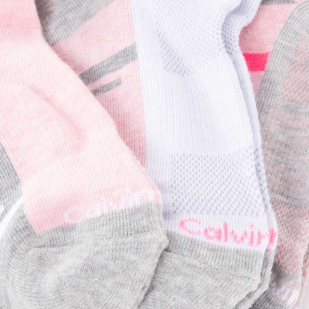 Pack 3 Calcetas de Algodón Rosado Mujer Calvin Klein