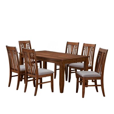 Imagen 1 del producto Juego de Comedor Home Mobili 6 Sillas Lyon Café