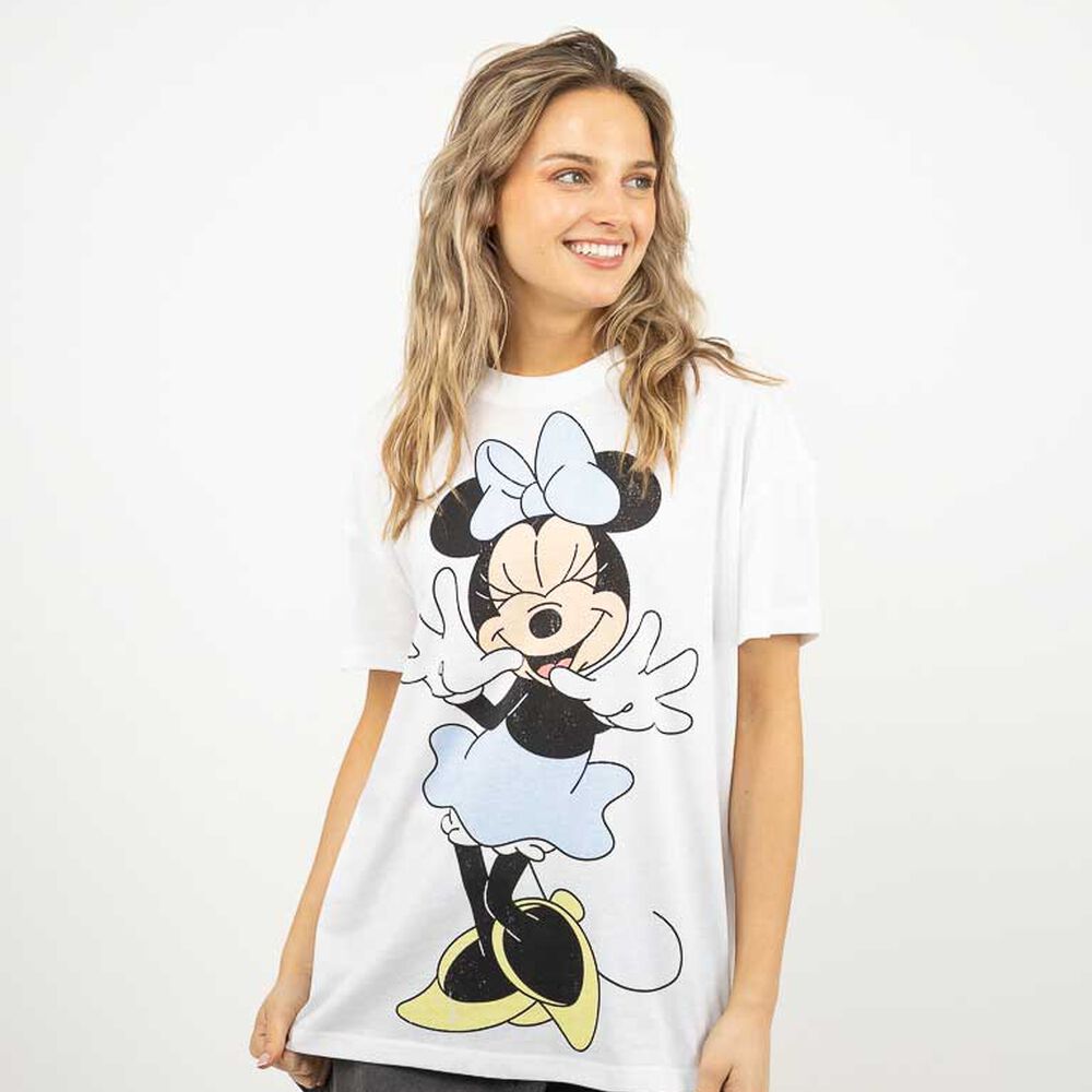 Polera Manga Corta Licencias Mujer