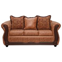 Sofá Black Factory Sofia 3 Cuerpos Terracota