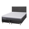Box Spring CIC Base Dividida King Ortopedic Advance + Respaldo Eufrates