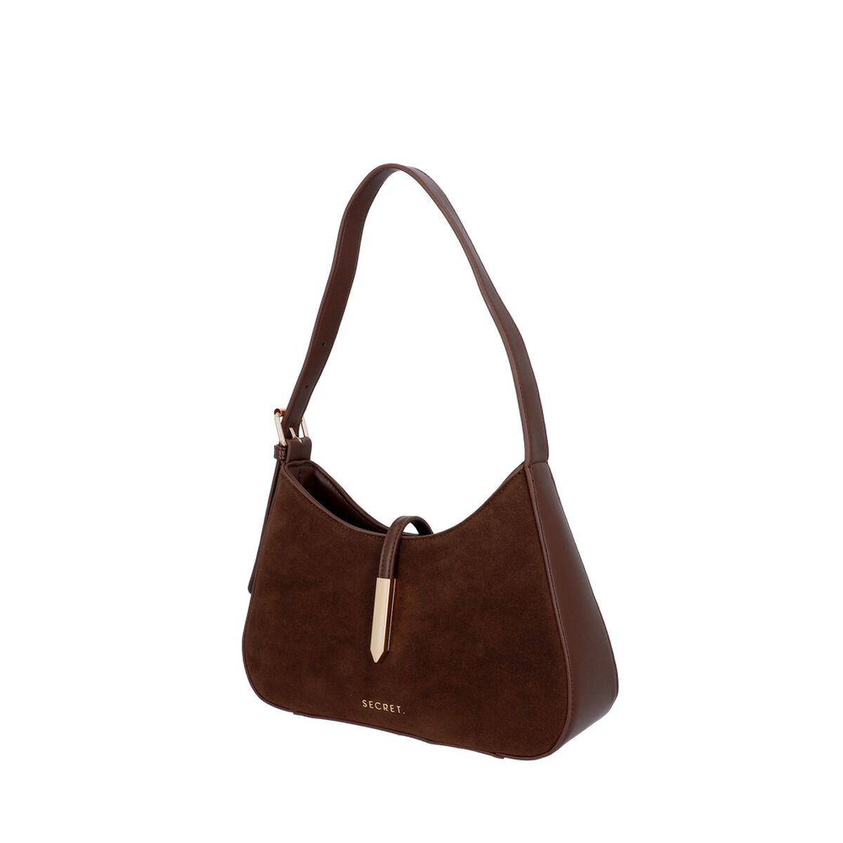 Cartera Bandolera Secret Etiopia SC7 Peque&ntilde;a Caf&eacute;