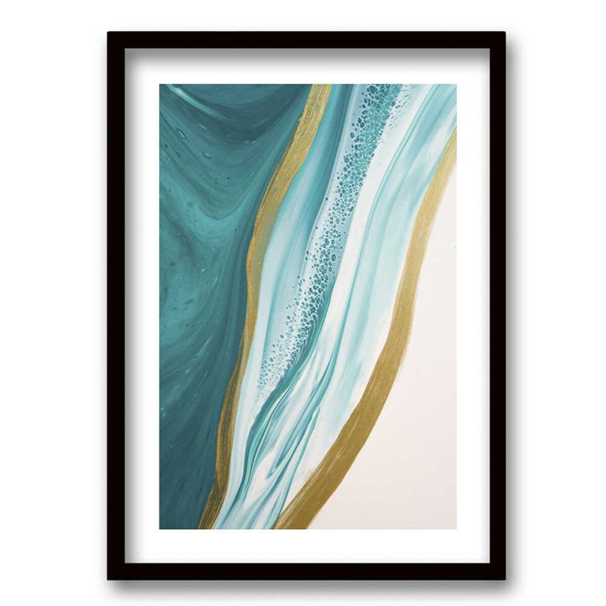 Cuadro Decorativo Retela Calipso Gold Il 40 x 30 cm