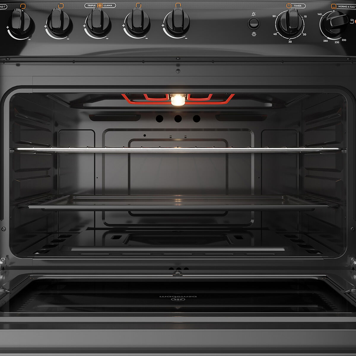 Cocina a Gas Mademsa M 940 T 5 Quemadores