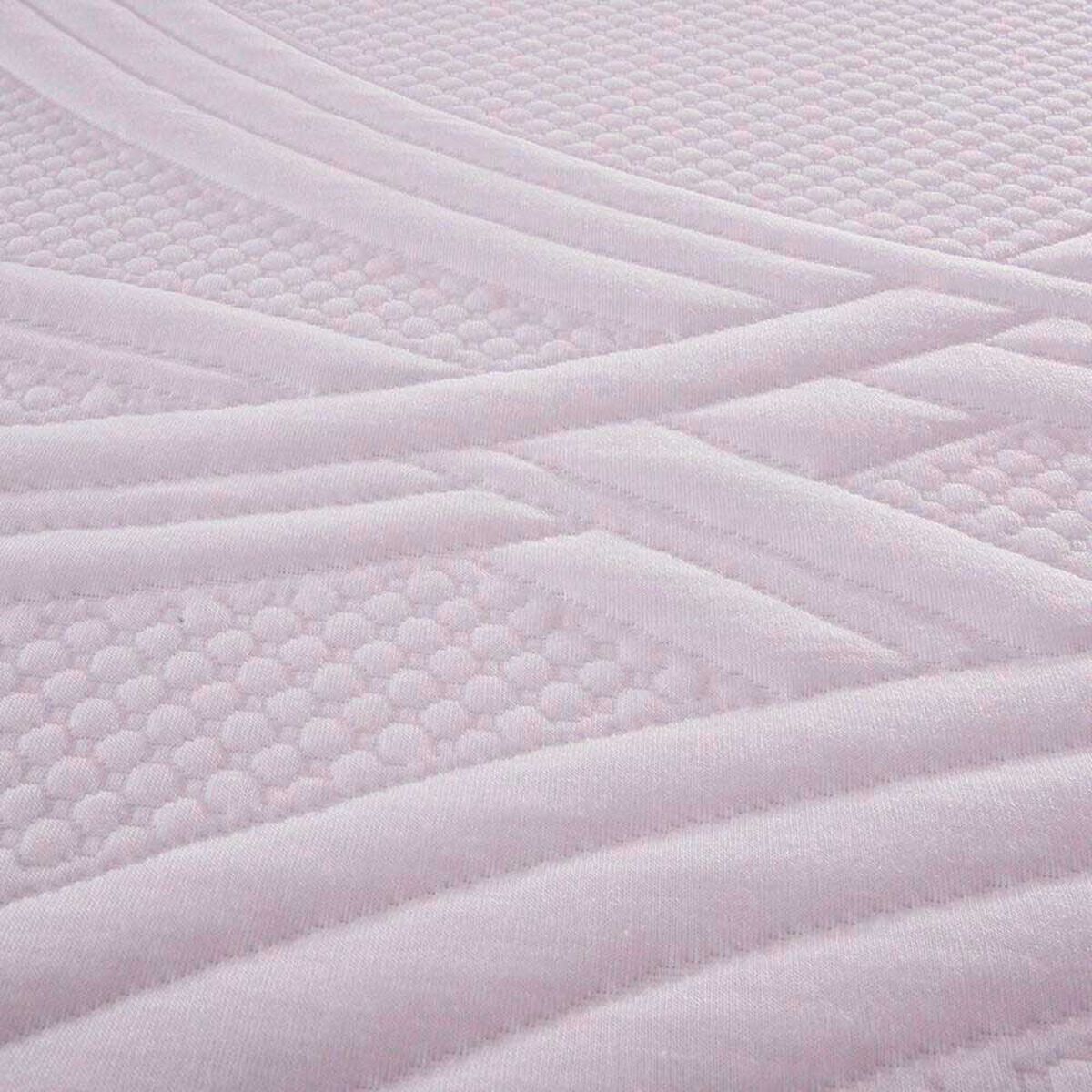 Cama Europea CIC 1,5 Plazas New Ortopedic + Respaldo Dublin Caramelo