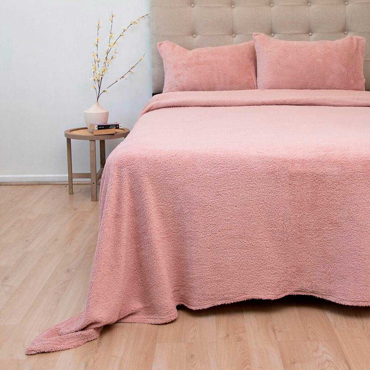 Juego de S&aacute;banas Chiporro Doral 2 Plazas Senses Rosa