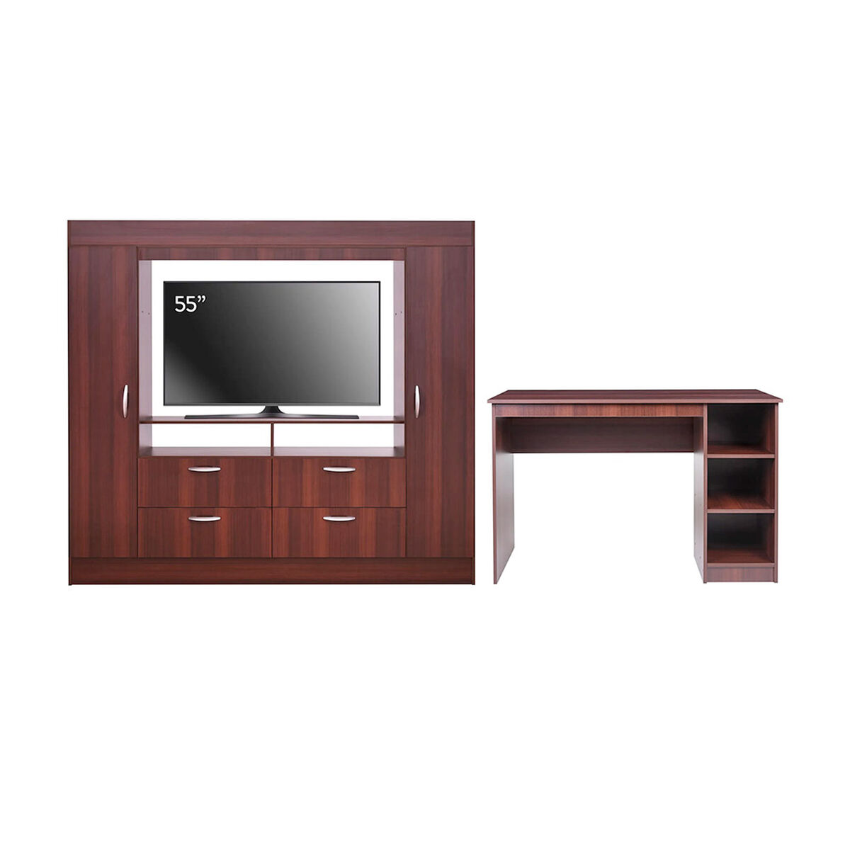 Combo Closet Backer + Escritorio CIC Caf&eacute;