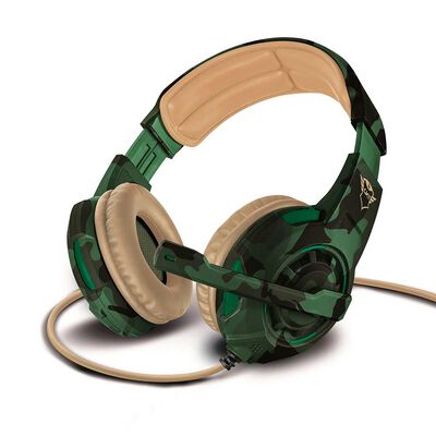 Audífonos Gamer Trust GXT310C Radius Jungle