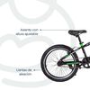 Bicicleta Kyson 20 Verde Bebesit