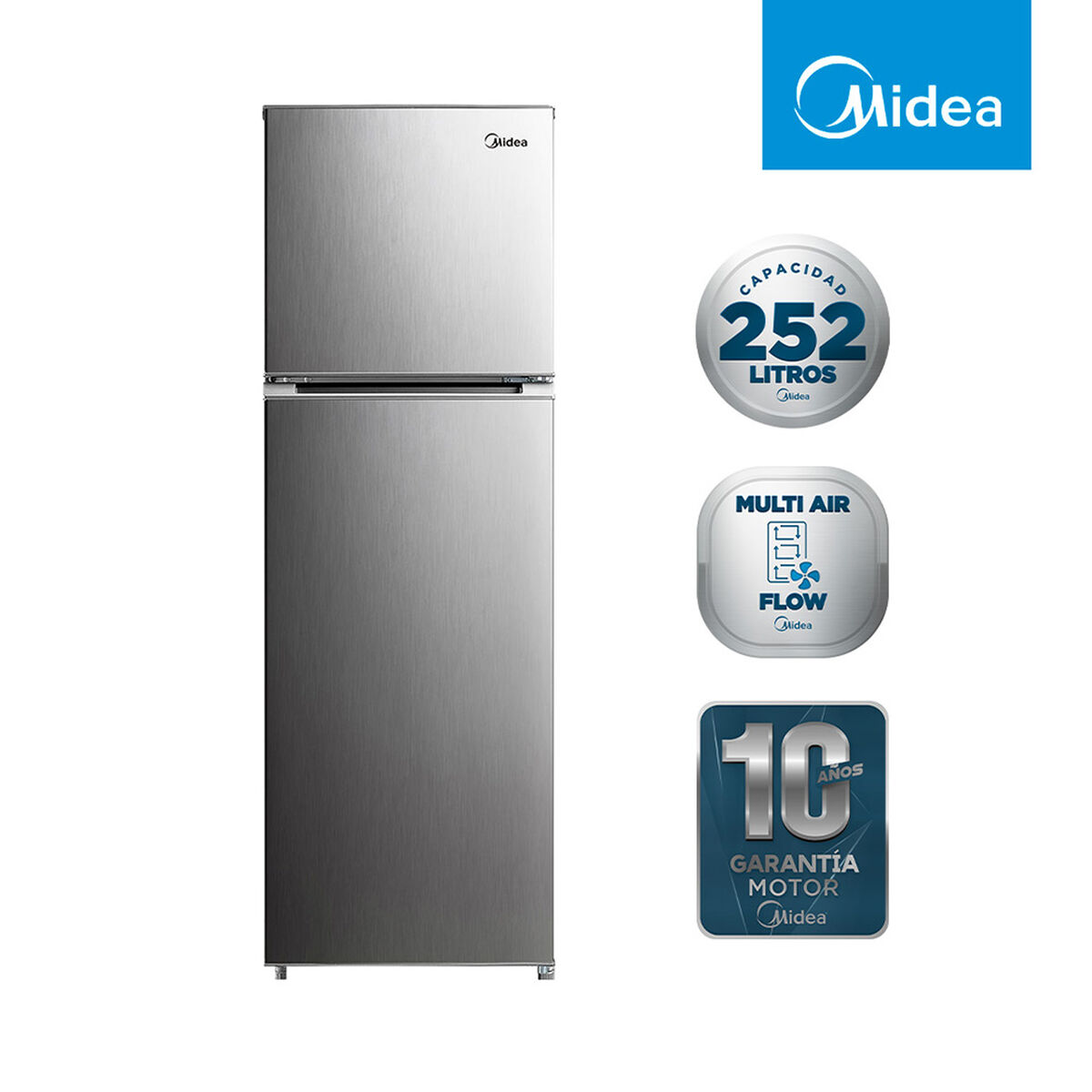 Refrigerador No Frost Midea MRFS-270 252lts