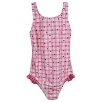 Traje de Baño Enterito NIÑA Chess Rosado