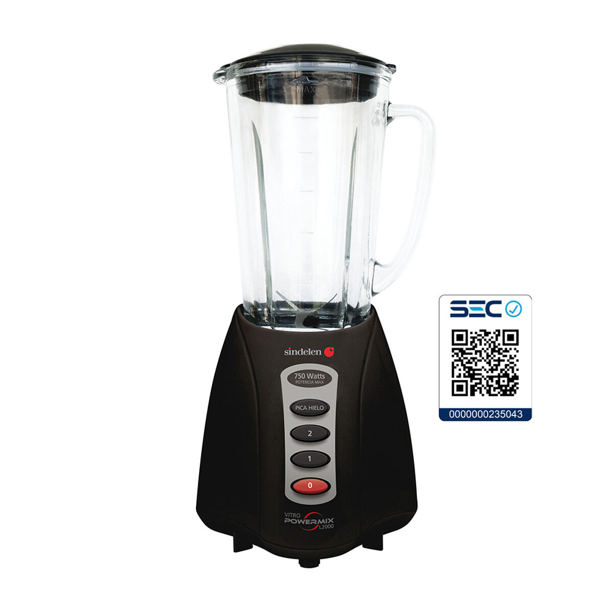 Licuadora Sindelen L-2000VNG 1,7 lt.