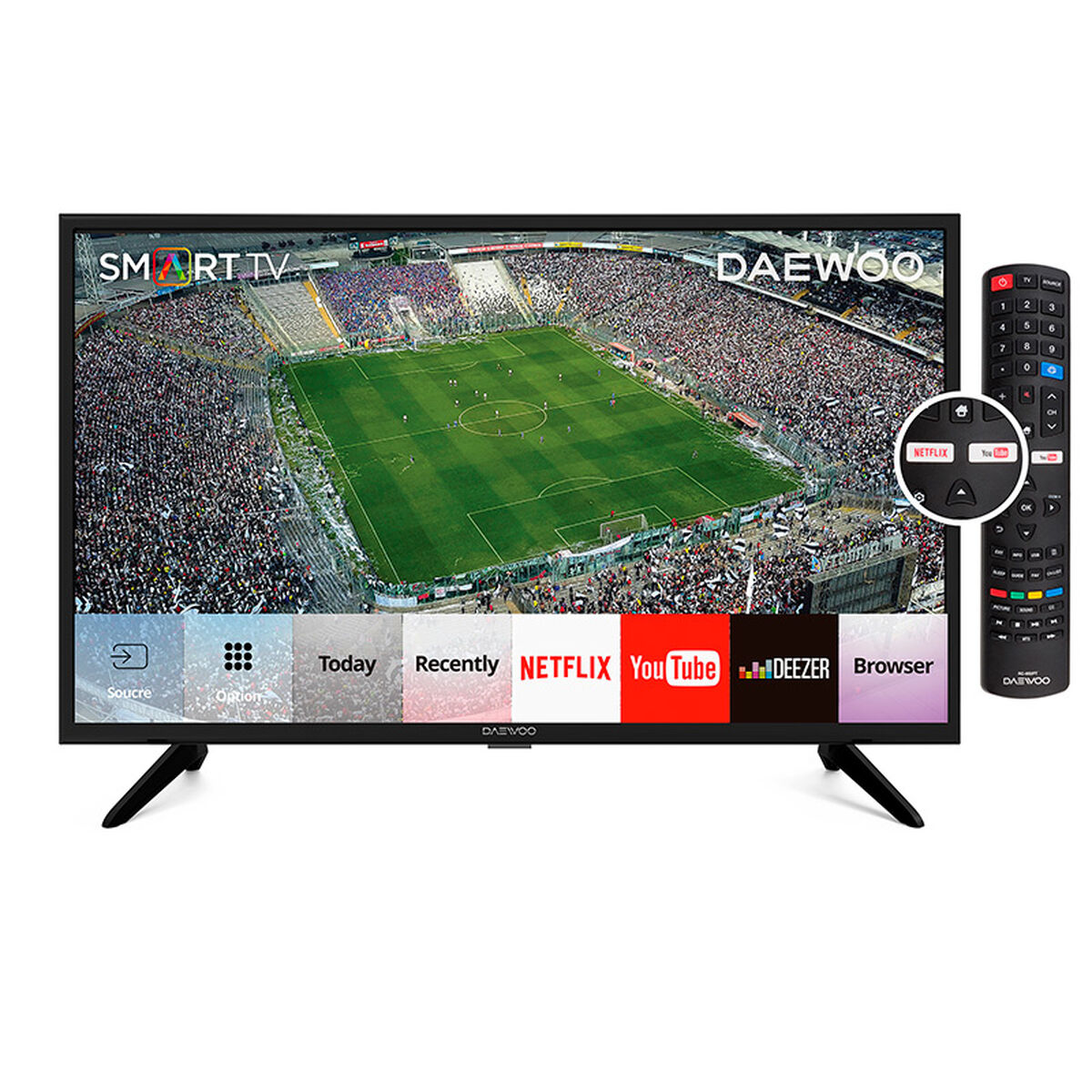 LED 32" Daewoo L32V780BTS Smart TV HD