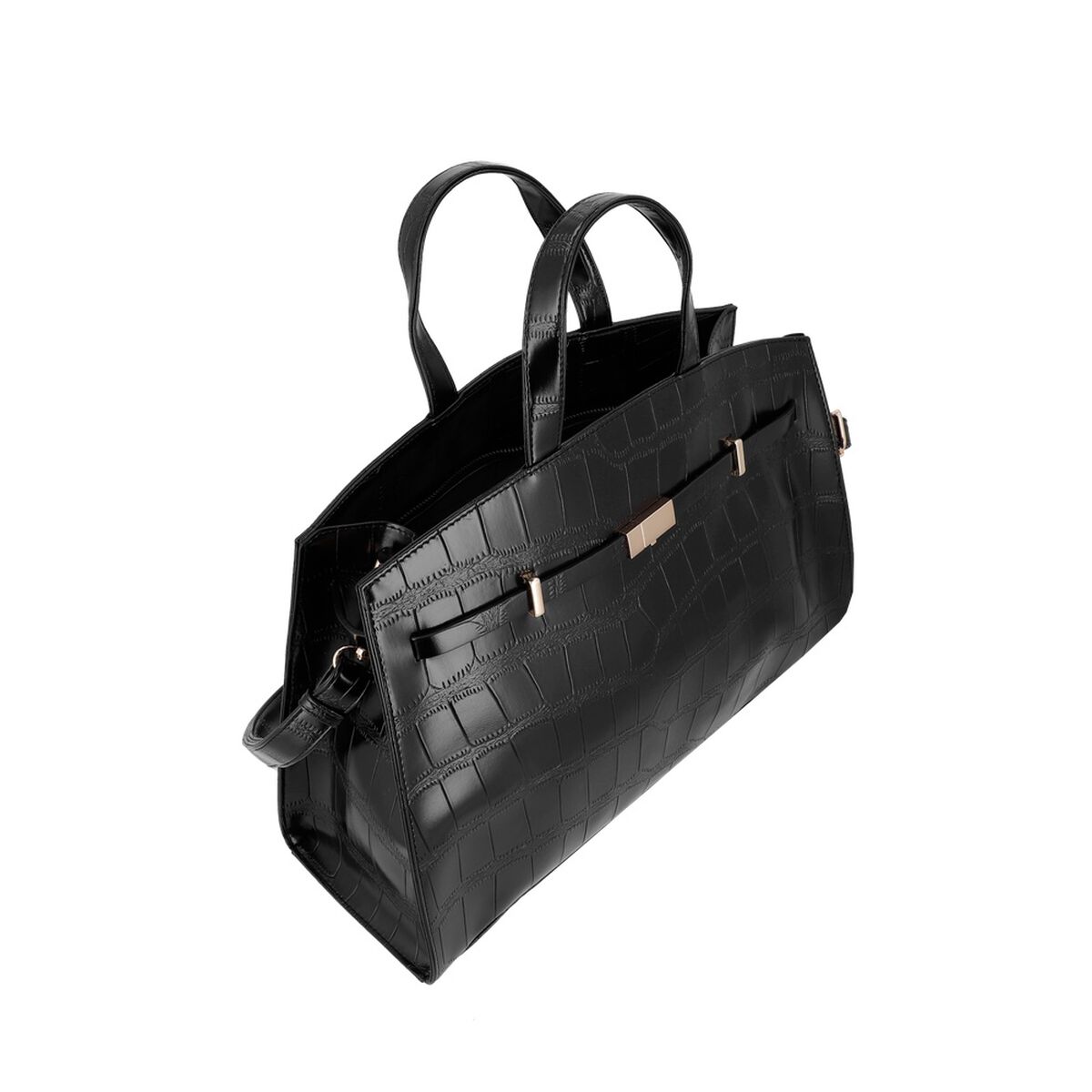 Cartera Tote Secret Monsaraz SC7 Mediana Negro