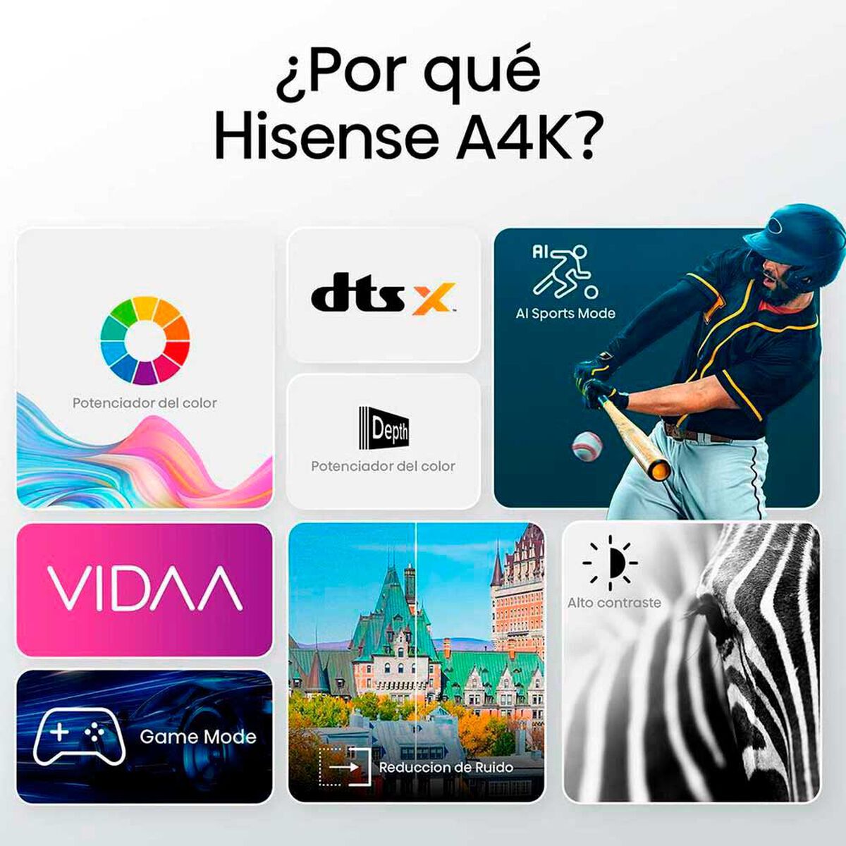 Smart TV LED 43" Hisense FHD VIDAA 43A4K