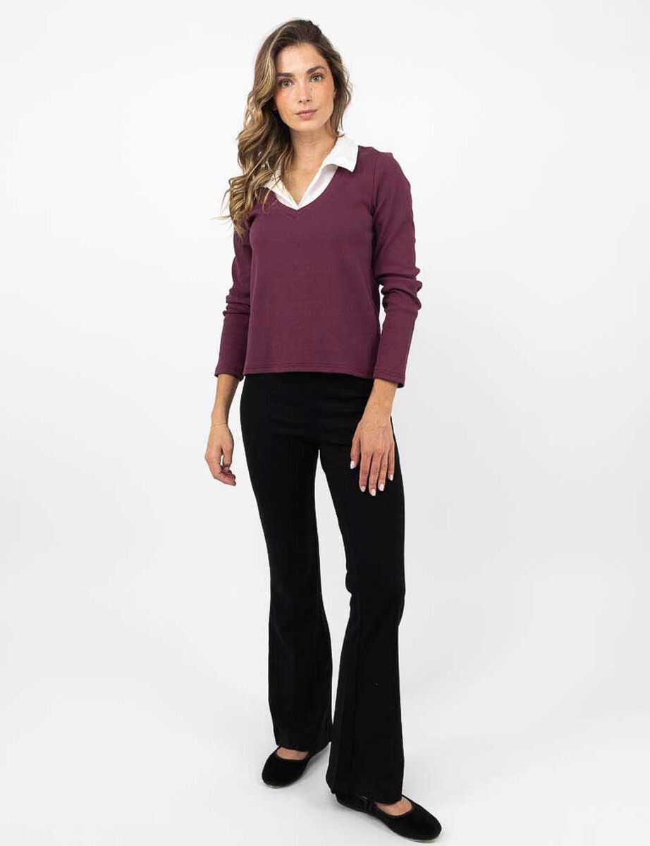 Polera Manga Larga Mujer Zibel