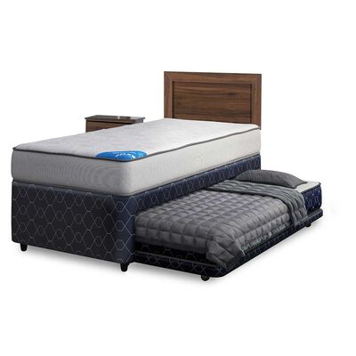 Diván Flex 1 Plaza Urbano  + Respaldo + Velador Asturia