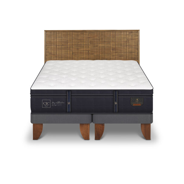Cama Europea CIC King Grand Premium + 1 Respaldo Adria