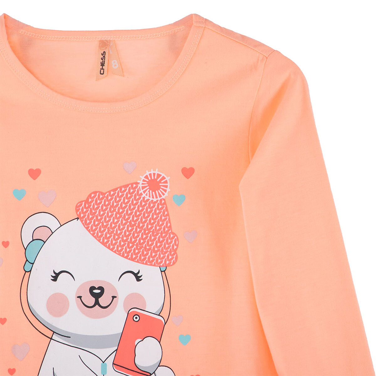 Conjunto 2 Piezas Pijama Osito Niña Chess