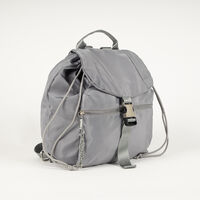 Mochila Gris Icono