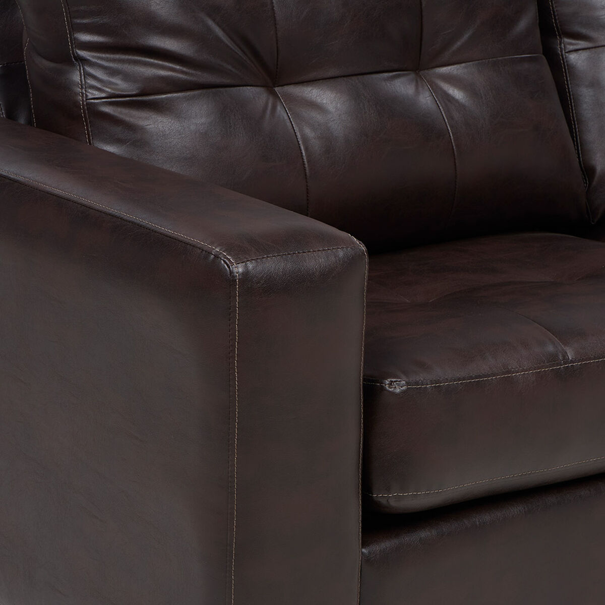 Sofa Rosen Mira 2 Cuerpos Caf&eacute;