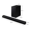 Soundbar Samsung HW-B450/ZS Negro