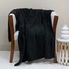 Manta Doral Chiporro Jacquard 127x152 cm Negro