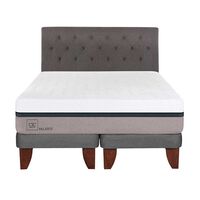 Cama Europea CIC Base Dividida King Balance + Respaldo Kavery