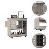 Bar TuHome Bi Color Ceniza Wengue 1 Puerta