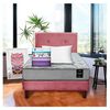 Cama Europea Latam Home 1,5 Plazas Cannon Palo Rosa