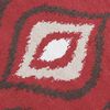 Alfombra Dib Kaleb 50 x 90 cm Rojo