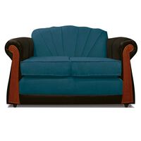 Sofá Elegant Detail Marsella 3 Cuerpos Azul