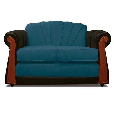 Sofá Elegant Detail Marsella 3 Cuerpos Azul