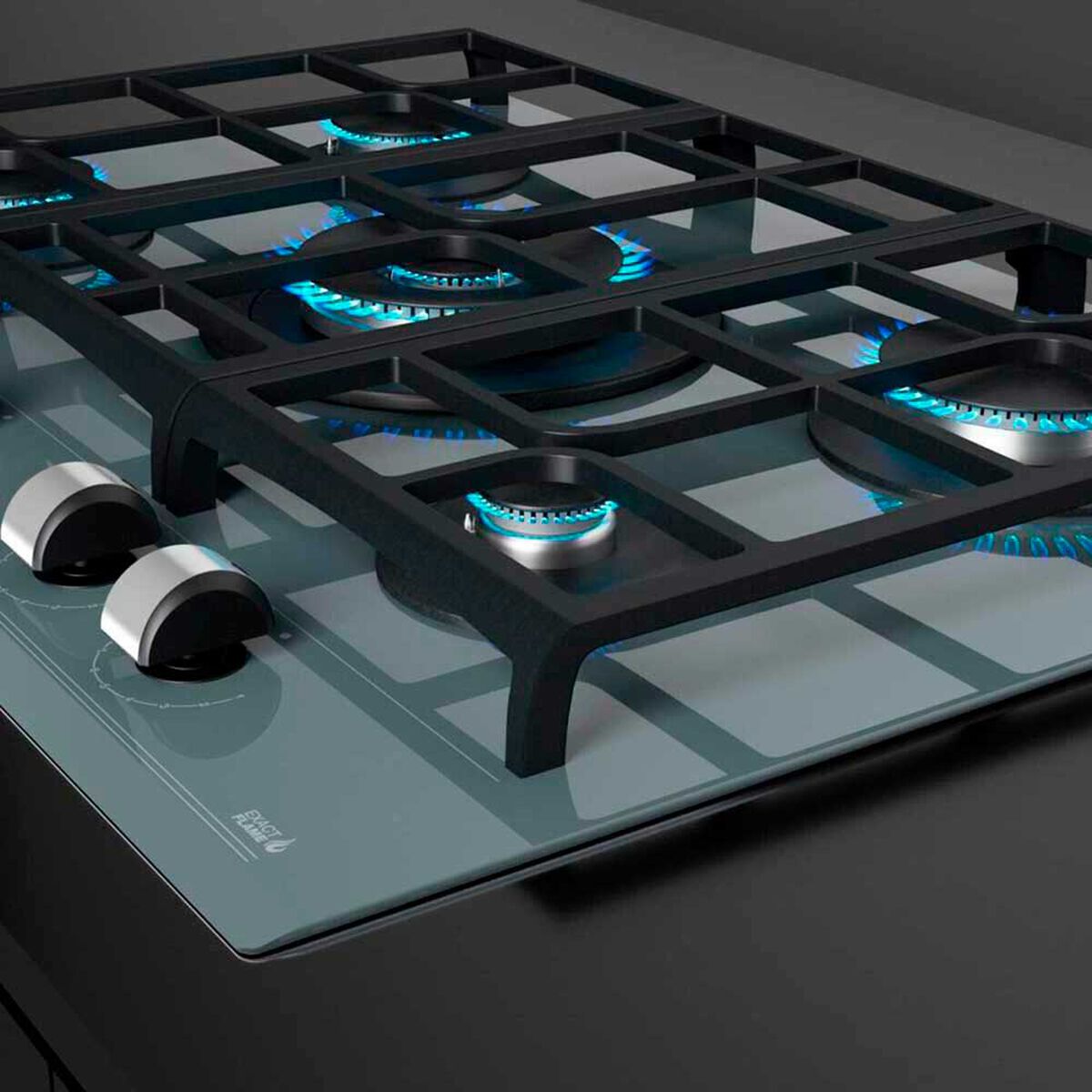 Encimera a Gas Teka GZC 75330 ST 5 Quemadores