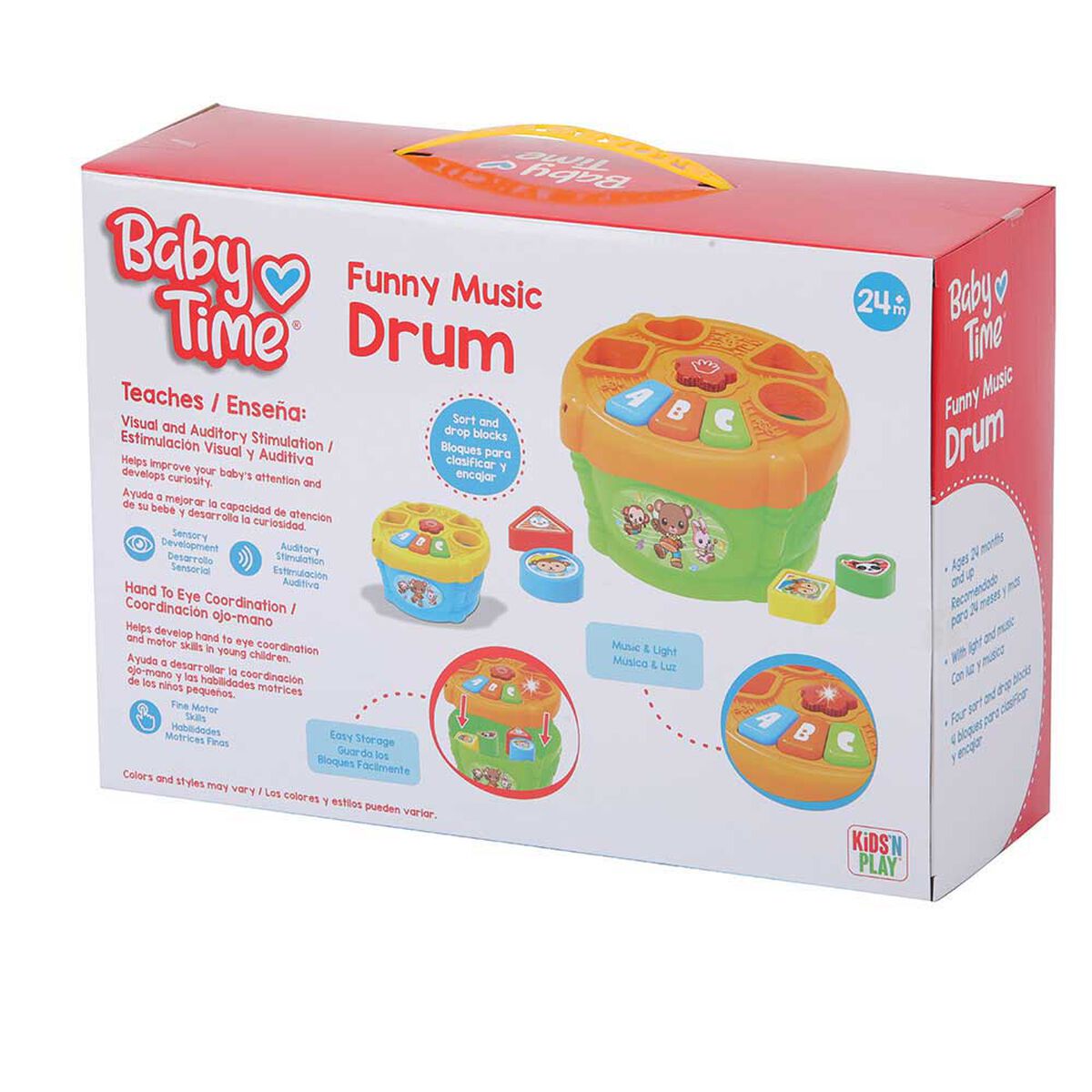 Tambor Musical Bebe Kids'N Play