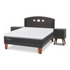 Cama Europea CIC 2 Plazas Ortopedic Advance + Respaldo + 2 Veladores Gales