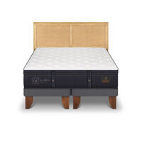 Cama Europea CIC King Premium + 1 Respaldo Sava