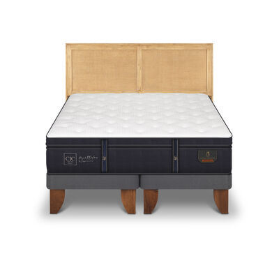 Imagen 1 del producto Cama Europea CIC King Premium + 1 Respaldo Sava