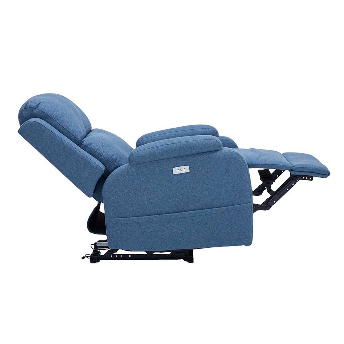 Bergere Reclinable Casanova Power 1 Cuerpo Azul