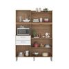 Mueble de Cocina Onessta Armonia 2 Cajones 6 Puertas Almendra Blanco