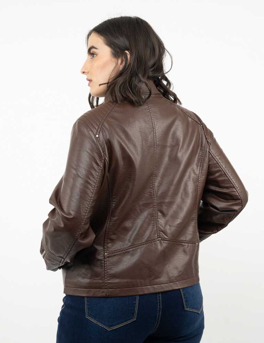 Chaqueta Ecocuero Mujer Extralindas