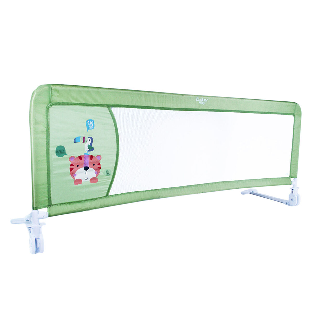 Baranda de Seguridad de Cama 150 cm Verde Baby Way Bw-Br02g21