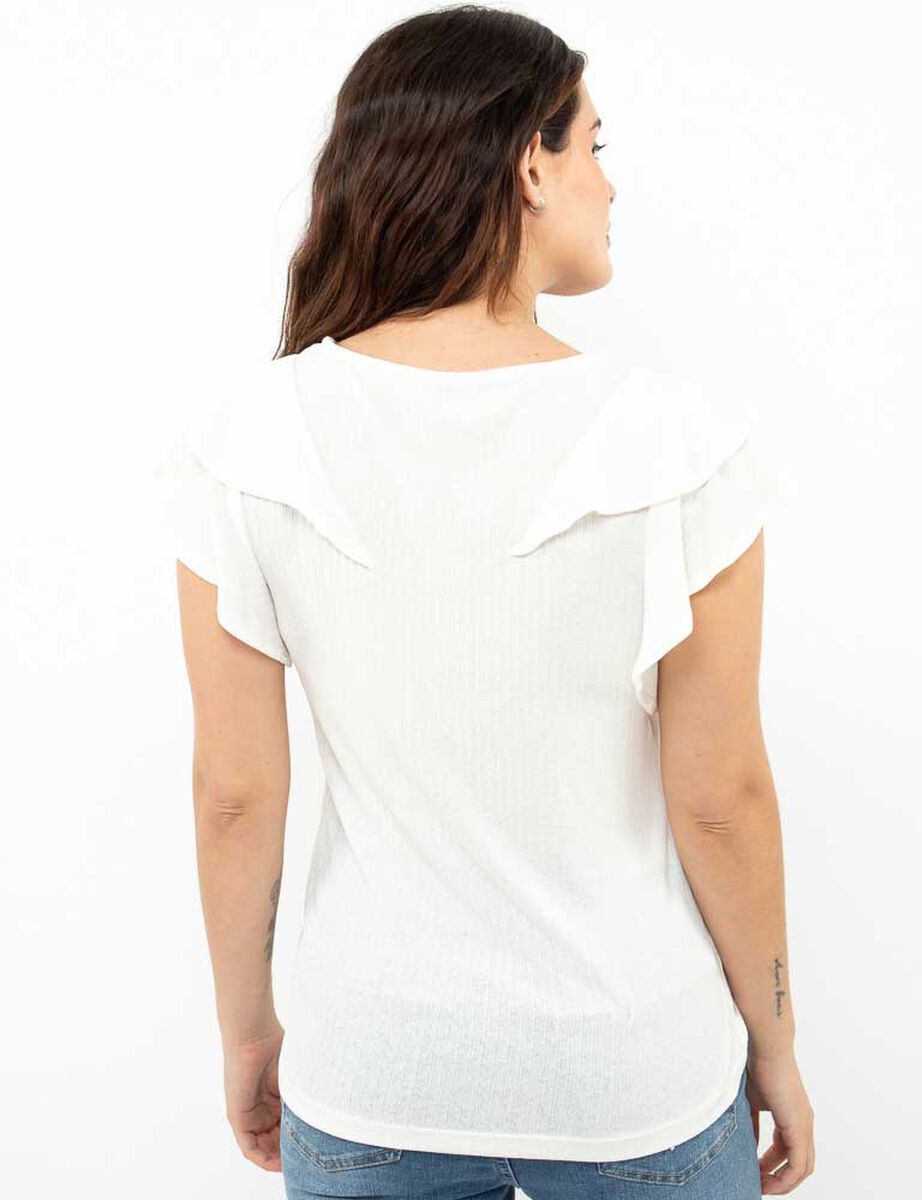 Polera Manga Corta Mujer Zibel