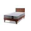 Cama Europea Latam Home 1,5 Plazas Zen Best Chocolate