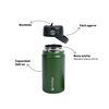 Botella Térmica Niño Insulada Hydro 360ml Verde Lhotse