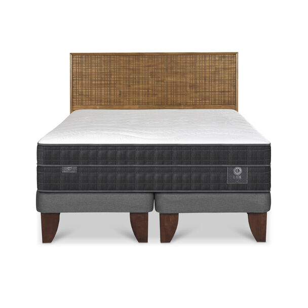 Cama Europea CIC 2 Plazas Lux + 1 Respaldo Adria