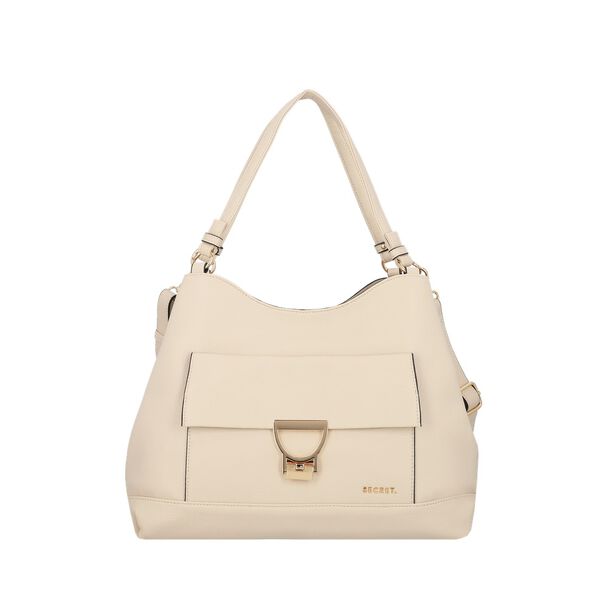 Cartera de hombro Secret Bombay SC6 L Beige