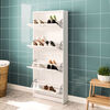 Zapatero Vekkahome Nick 4 puertas Blanca