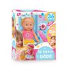 Muñeca Bebé Le Petit hace pipi con chupete Loko Toys