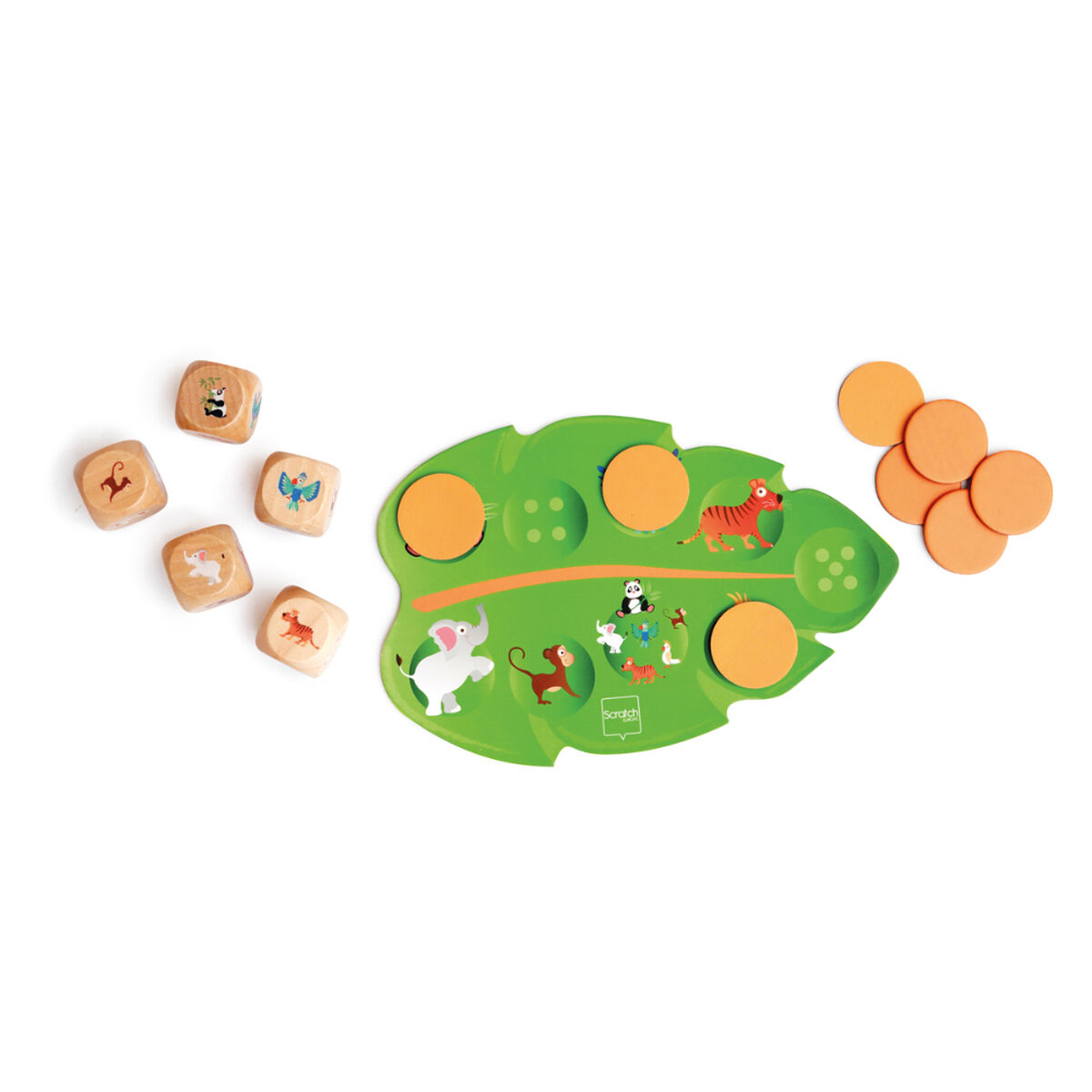 Juego de Mesa Jungla Scratch Europe